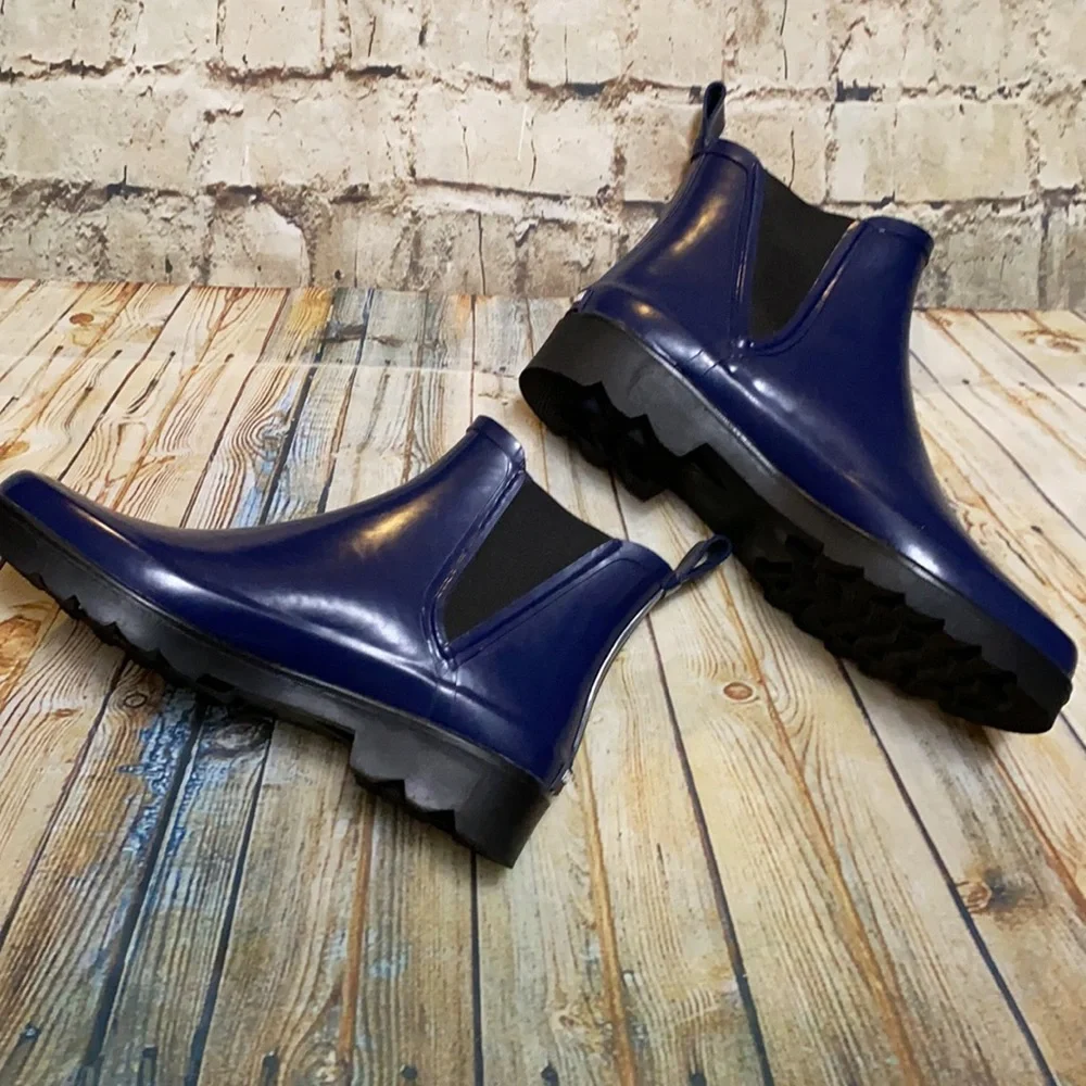 Polo Ralph Lauren Polo Sport Blue Rain Boots Size 9